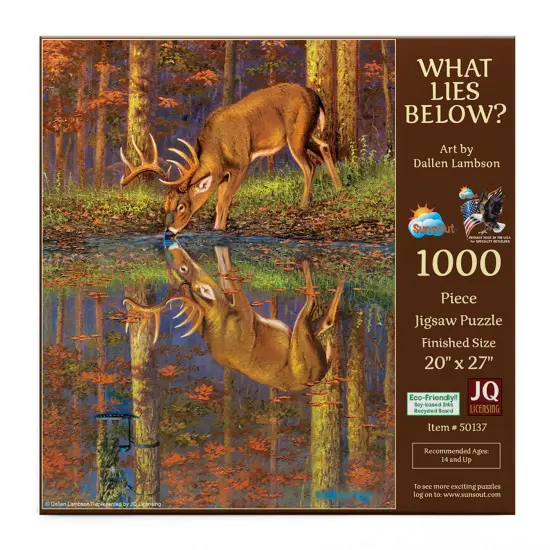 Sunsout What Lies Below? 1000 pc Jigsaw Puzzle 50137 {4}