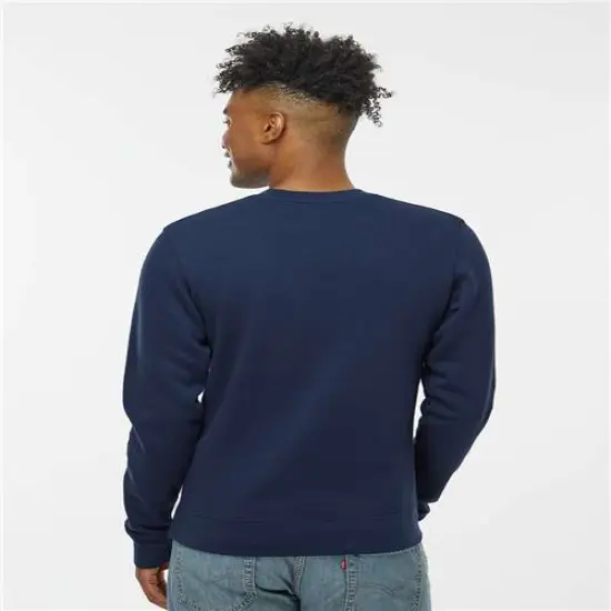 J. America&reg; BTB Fleece Classic Fit Crewneck Long Sleeve Sweatshirt Oyster {6}