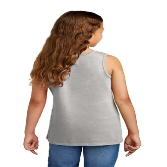 RADYAN&reg; Flattering Scoop Neck Sleeveless Tank Top Fuchsia frost {6}