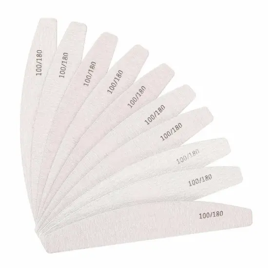 Kitcheniva Double Sided Manicure Nail File 10 Pcs {1}