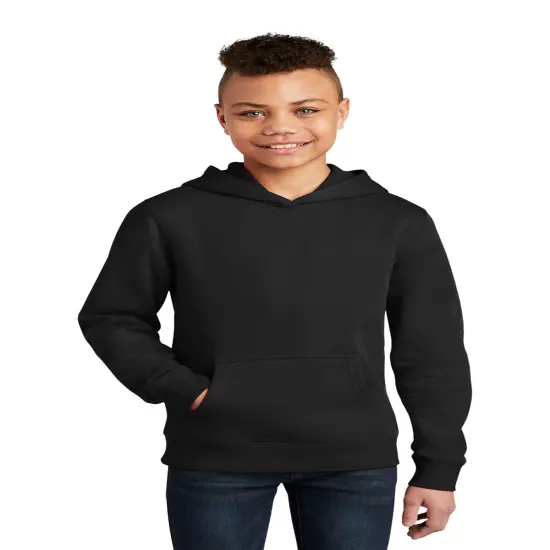 Youth Fleece Hoodie-The ultimate Kids Black {1}