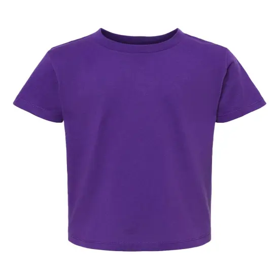 BELLA + CANVAS&reg; Toddler Jersey Crewneck Short Sleeve T-Shirt Team purple {1}