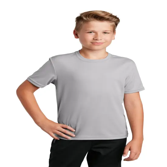 Crew Neck Short Sleeve Youth Sports T-Shirt | RADYAN&reg; {1}