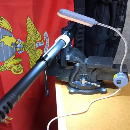 30 Pieces Sewing Machine Light LED Lighting 6 Watt Multifunctional Flexible Gooseneck Arm Work Lamp with Magnetic Mounting Base for Workbench Lathe Drill Press 2 Pack {2}