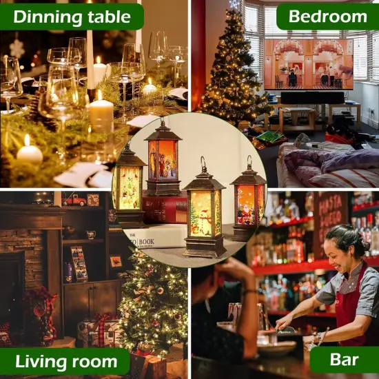 Kitcheniva LED Christmas Light Up Lantern Hanging Ornament {3}