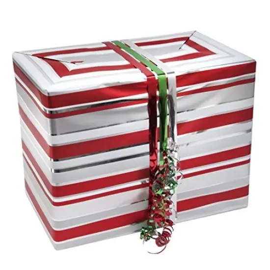 30 Christmas Self Adhesive Gift Bows and 8 Rolls of Christmas Curling Ribbons by Gift Boutique {5}