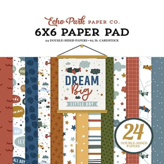 Echo Park Dream Big Little Boy Paper Pad {1}