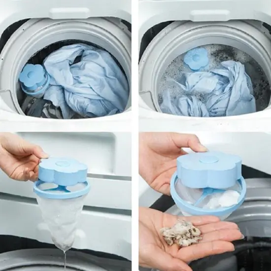 Kitcheniva Reusable laundry Lint Catcher 2 Pcs {3}