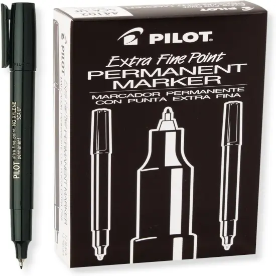 Extra Fine Permanent Marker, Black (44102) {1}