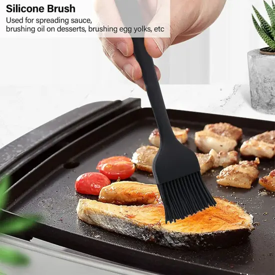 Silicone Cooking Utensils Set Heat Resistant Non stick Baking Kitchen. {3}