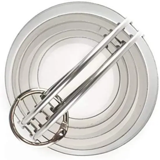 Biscuit Cutter Set (5 Pieces/Set), Round Cookies Cutter with Handle, Professional Baking Dough Tools, Gift Package {3}