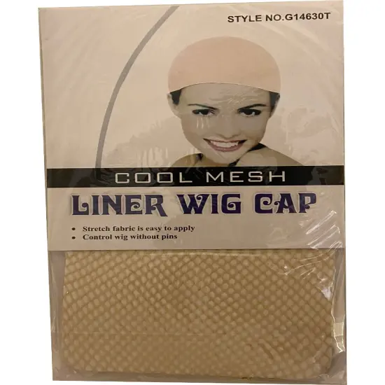 Women's Nude Mesh Liner Wig Cap Costume Accessory {1}