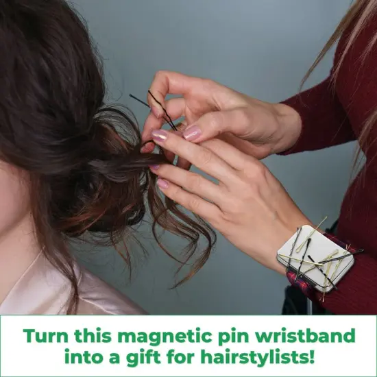 Magnetic Pin Cushion for Sewing &ndash; Pin Holder Red 9&rdquo;&ndash; Sewing Notions Sewing Quilting Supplies &ndash; Magnetic Pin Holder for Sewers & Hairstylist &ndash; Magnetic Pin Holder for Sewing Quilting Gift {4}