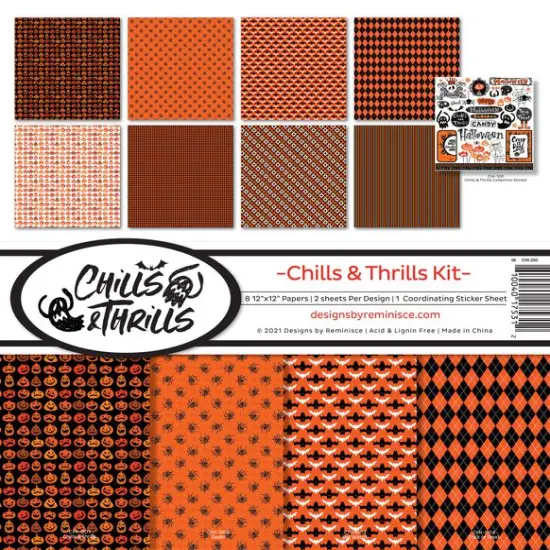 Reminisce Chills and Thrills Collection Kit {1}
