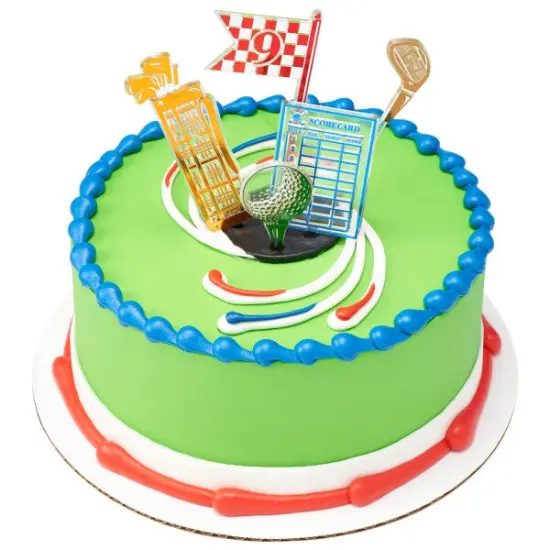 Golf Assortment Cake Decoration Kit, 1ct {6}