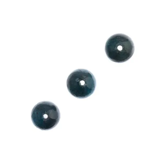 Earth's Jewel Semi-Precious 16" Apatite Round Natural Bead Strand, 8mm {2}