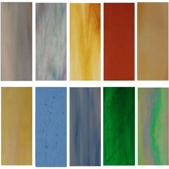 Wissmach Stained Glass Variety Pack (10 Sheet) {4}