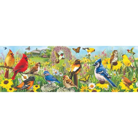 Eurographics 1000 Piece Jigsaw Puzzle, Backyard Birds {4}