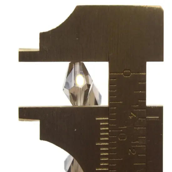 40 8mm Purple Faceted Bicone Glass Beads {5}