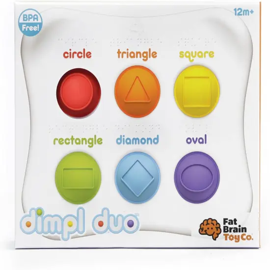 Fat Brain Toys Dimpl Duo - Early-Learning Sensory Toy for Babies & Toddlers {2}