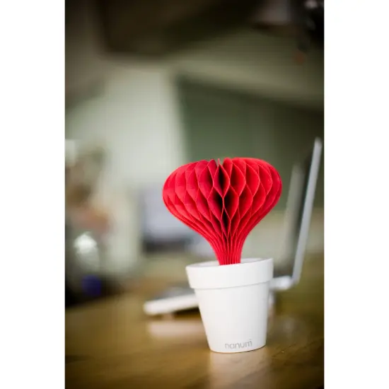 Heart Non-Electric Personal Humidifier in Red {3}