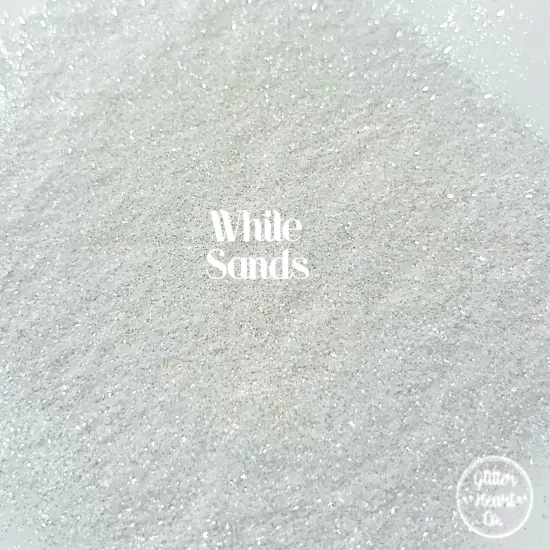 Polyester Glitter - White Sands by Glitter Heart Co.&trade; {3}