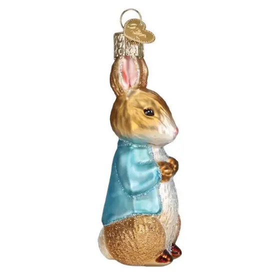 Peter Rabbit Glass Ornament with Box {2}