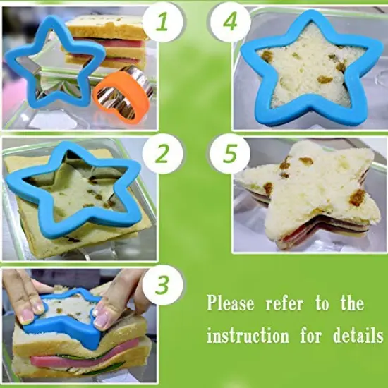 Cutter Shapes Set Different Sizes Cookie Cutters Set Fruit Cookie Pastry Stamps Mold {6}