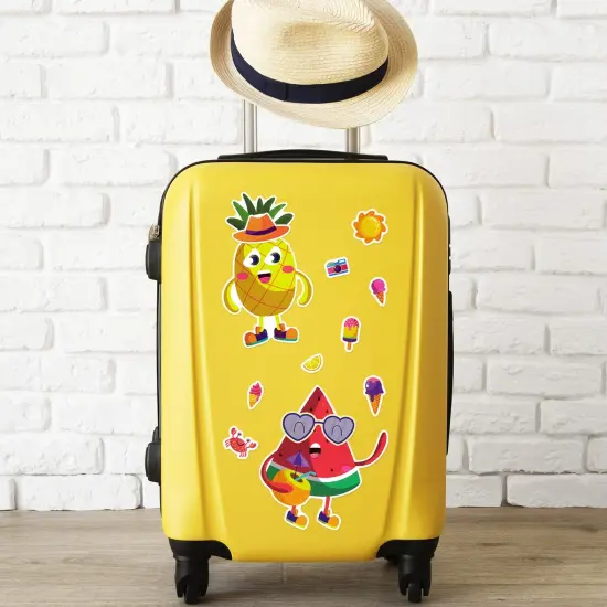 Wrapables Make Your Own Sticker Sheets, DIY Make a Face Animal, Food, Party Favor Stickers (24 Sheets) Desserts {4}