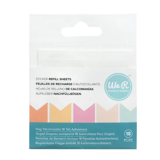 We R Flag Tab Stickers, 18pcs {1}