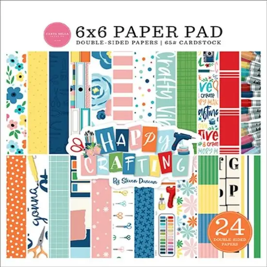 Carta Bella Happy Crafting 6X6 Paper Pad {1}