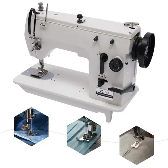 Heavy-Duty 2000RPM Industrial Sewing Machine for Upholstery and Leather {2}