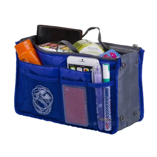 Kitcheniva Makeup Travel Bag Navy blue {1}