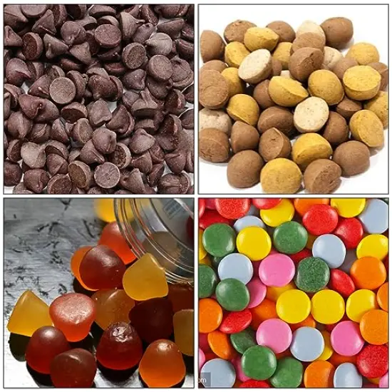 468 Cavity Mini Round Silicone Mold/Chocolate Drops Mold/Dog Treats Pan/Semi Sphere Gummy Candy Molds for Ganache Jelly Caramels Cookies {5}