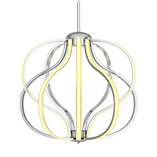 Modern Dimmable Warm White LED Chandelier {1}