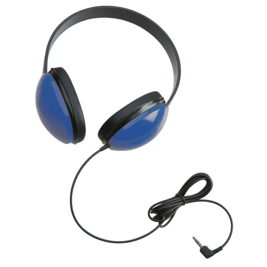 Listening First&trade; Stereo Headphone, Blue {1}