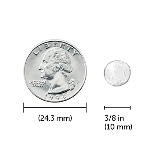 Glue Dot Dispenser Project Pack with 200 Permanent, Poster, and Removable Double-Sided Adhesive Craft Dots Each, 3/8-Inch {2}