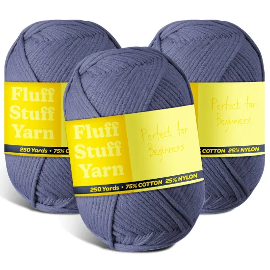 Hearth & Harbor Cotton Yarn Skeins Denim {1}