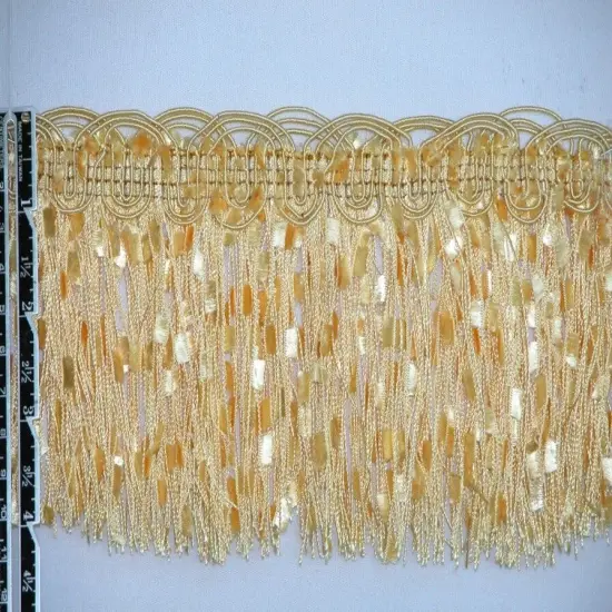 Kitcheniva 4" Confetti Lace Tassel Fringe Trim Salmon {3}