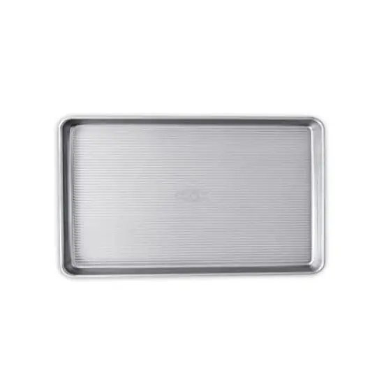 Bakeware Half Sheet Pan, Warp Resistant Nonstick Baking Pan, Made in the USA from Aluminized Steel 17 1/4 x12 1/4 x1 {1}