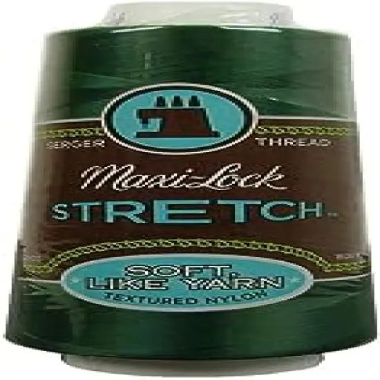 American & Efird A&E Thread 2000yd Grn Maxi Lock Stretch Church, Churchill Green {1}