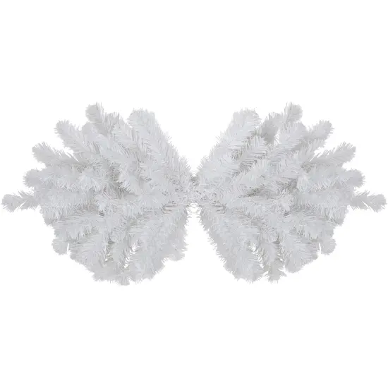 Northlight 32" Snow White Pine Artificial Christmas Swag, Unlit {1}