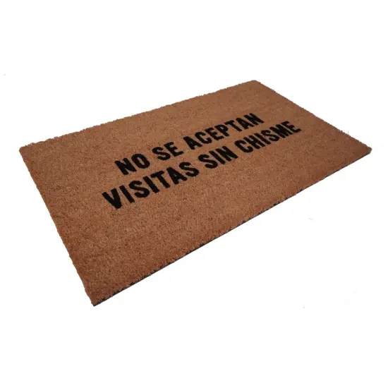 No Se Aceptan Visitas sin Chisme Doormat {4}