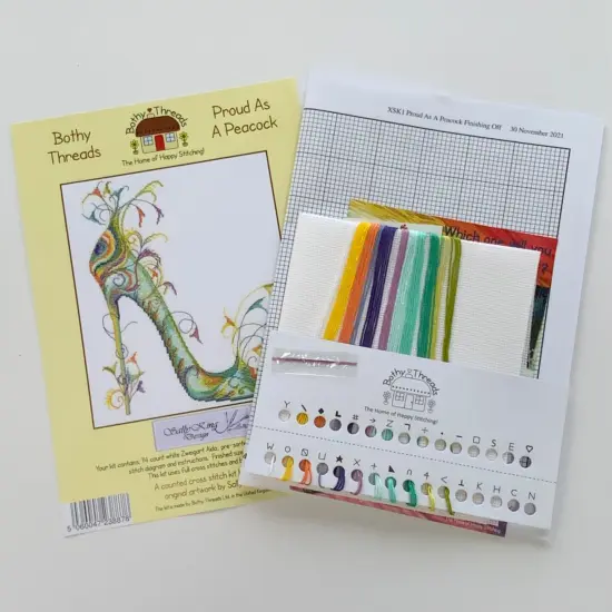 Proud As A Peacock XSK1 Counted Cross Stitch Kit {2}