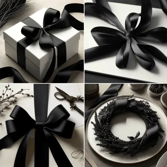 FabricLA Satin Ribbon 3/8 Inch | Polyester Satin Ribbon| 100 Yards Ribbon Ideal for Gifts & Crafting Pink {4}