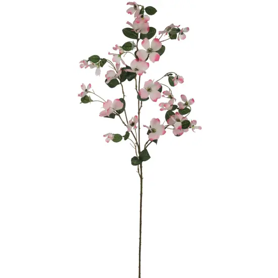 30" Pink Dogwood Spray - 24-Pack, Lifelike Silk Flowers, Elegant Floral D&eacute;cor, Perfect for Arrangements, Events & Home - Ideal for All Seasons, Floral Home by Artificial Flowers {1}