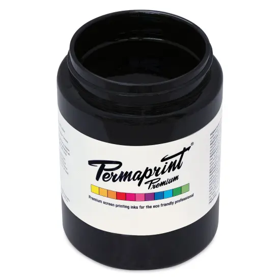 Permaprint Premium Screen Ink - Process Black, 300 ml {1}