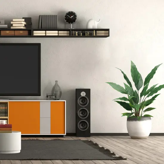 3ft Artificial Green Spathiphyllum Plant - 36 Lifelike Silk Leaves, Indoor Decoration, Home & Office Display - Year-Round Decorative Accent, Floral Home by Artificial Flowers {5}