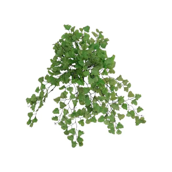 23" Wide Maidenhair Fern Bush - 12-Pack with 23 Fronds Each, Lush Greenery, Ideal for Indoor/Outdoor Decor, Homes, Offices, or Events - Year-Round Use, Floral Home by Artificial Flowers {1}