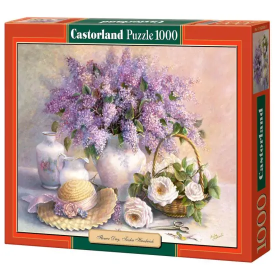 1000 Piece Jigsaw Puzzle, Flower Day by Trisha Hardwick, Plant and Flower puzzle, Still Nature ART, Adult puzzle, Castorland C-102006-2 {1}